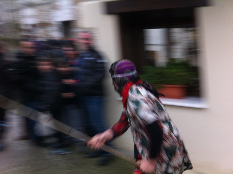 Aintzane Marini, Unanuko inauterietan mamuxarro