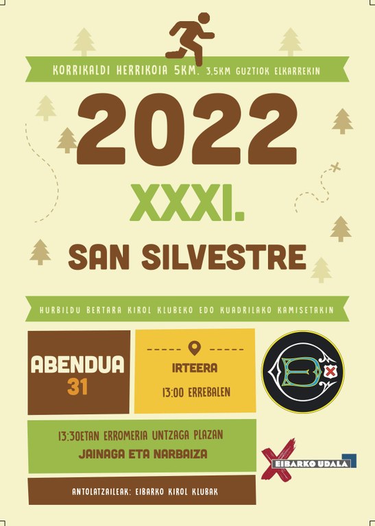 San Silbestre 2022 kartela