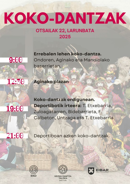 Koko-dantzak 2025 iragarkia Koko-dantzak 2025 iragarkia