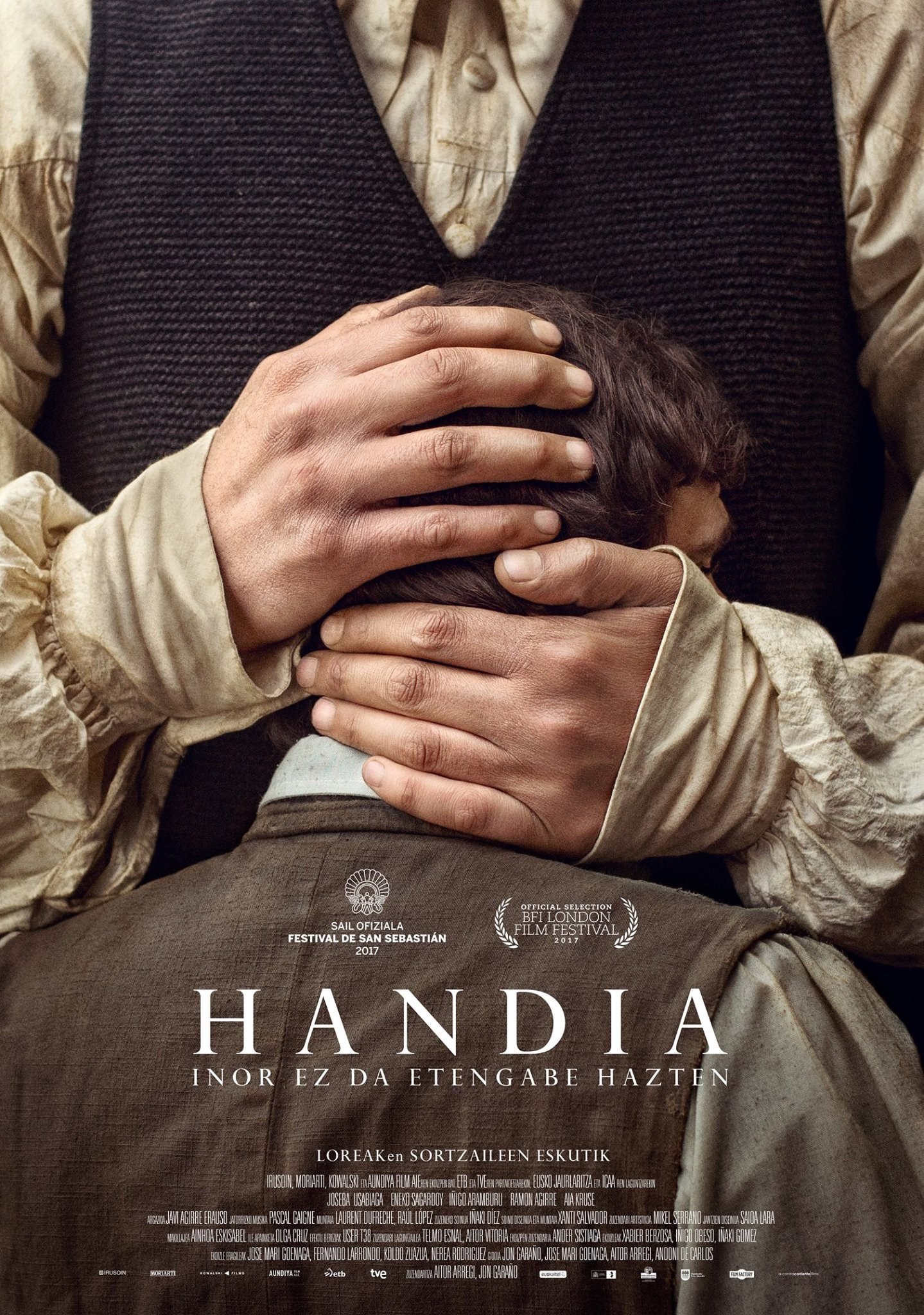 Handia filmean parte hartze txiki bat