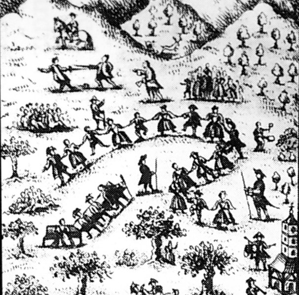 Dantza eta ezpatak Arraten 1620an