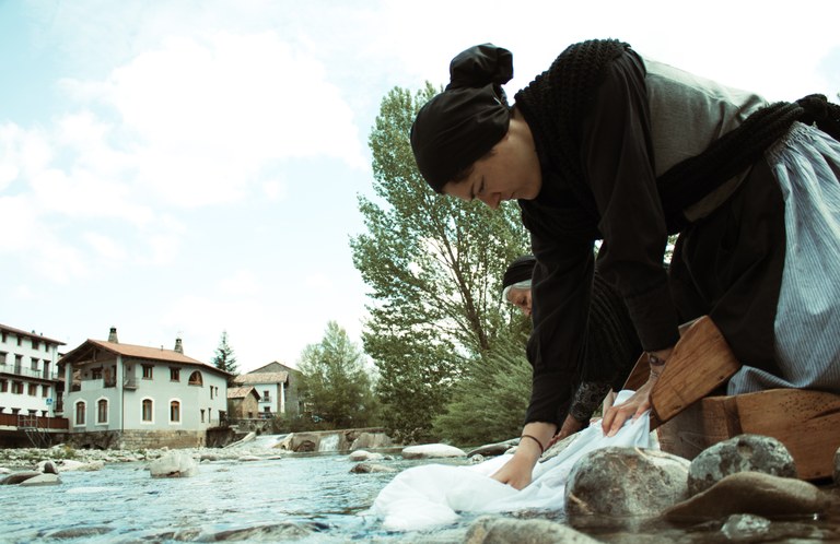 Idoia Lahidalga eta Oihane Puertasen “Tenpraren Guarpena” Eibarren