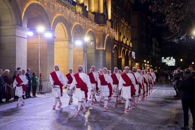Ezpata-dantza Gipuzkoako Urrezko Domina 2022