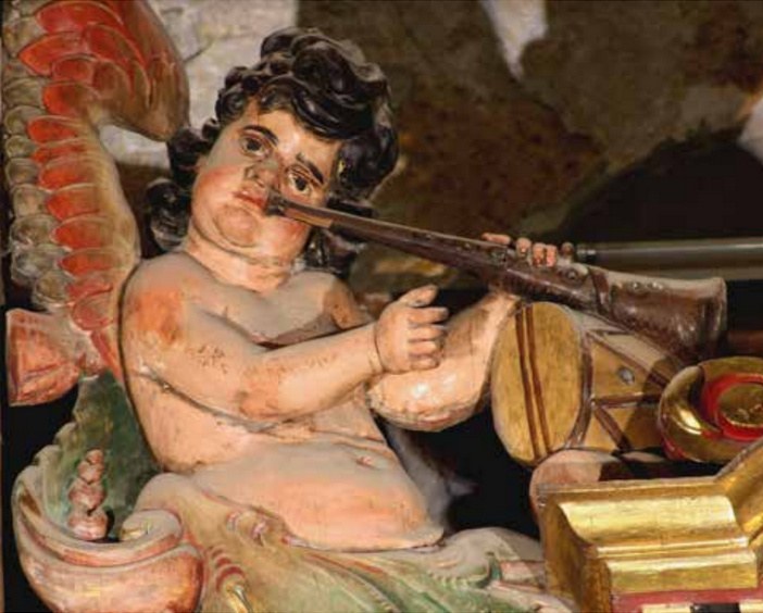 "Danzadores y danzaderas", gizon eta emakume dantzariak Fiteroko XVI. mendeko festetan