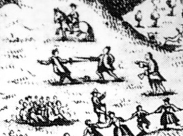 Juan de Alzola, buruzagiari ezpata sartu zion dantzari sumindua Juan de Alzola, buruzagiari ezpata sartu zion dantzari sumindua