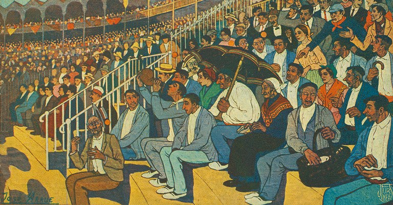 Manbru eta dantza bizkaitarra Madrilgo zezen-plazan