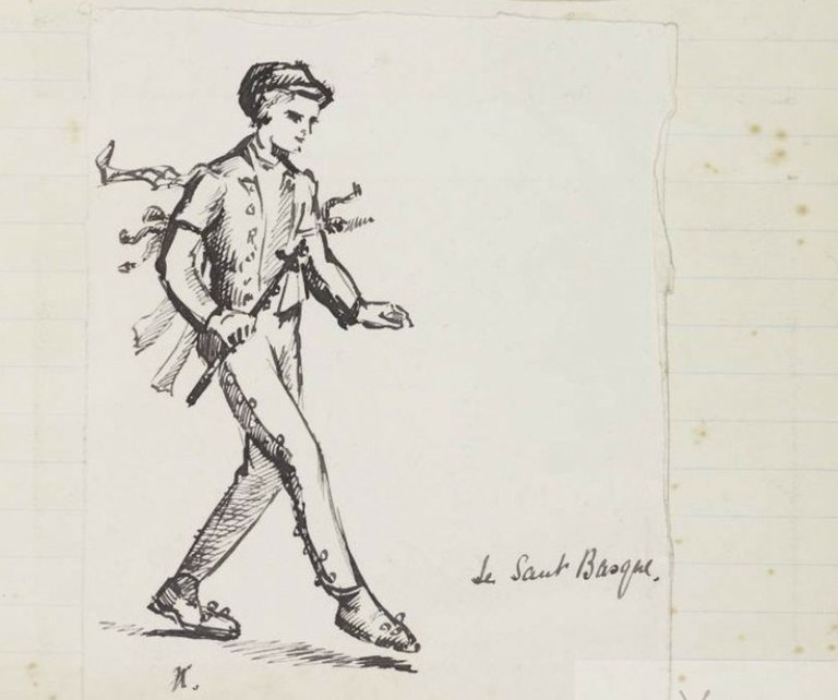 Violet Alford folkloristaren euskal dantzei buruzko eskuizkribuak