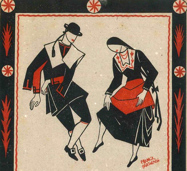 Duguna ikuskizuna 1951ko Lizarrako jaietan