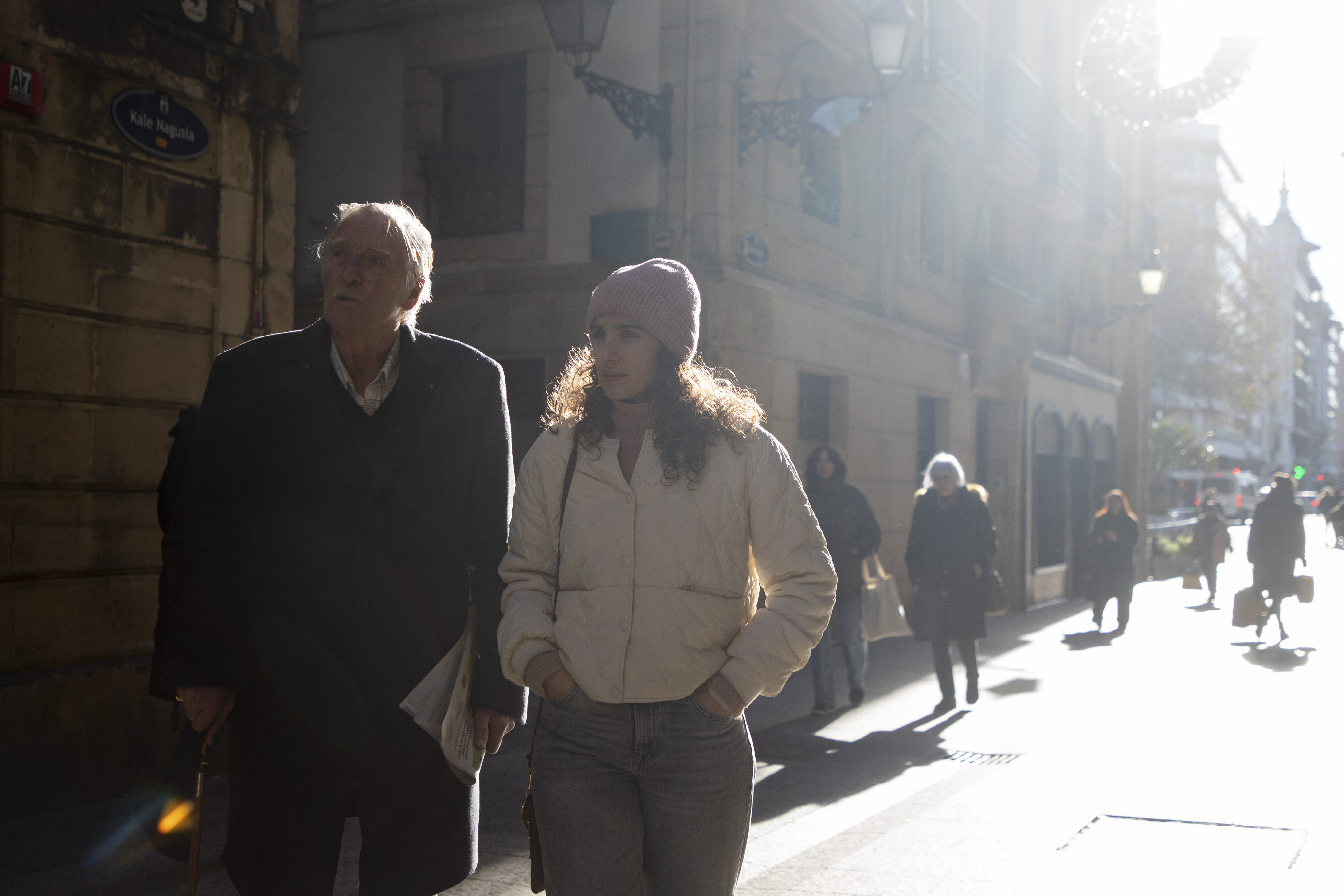 Urbeltz eta Maddi, alde zaharrean. Argazkilaria: Gorka Bravo.