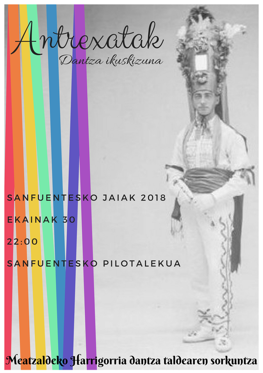 "Antrexatak" Dantza ikuskizun berria Sanfuentesko jaietan