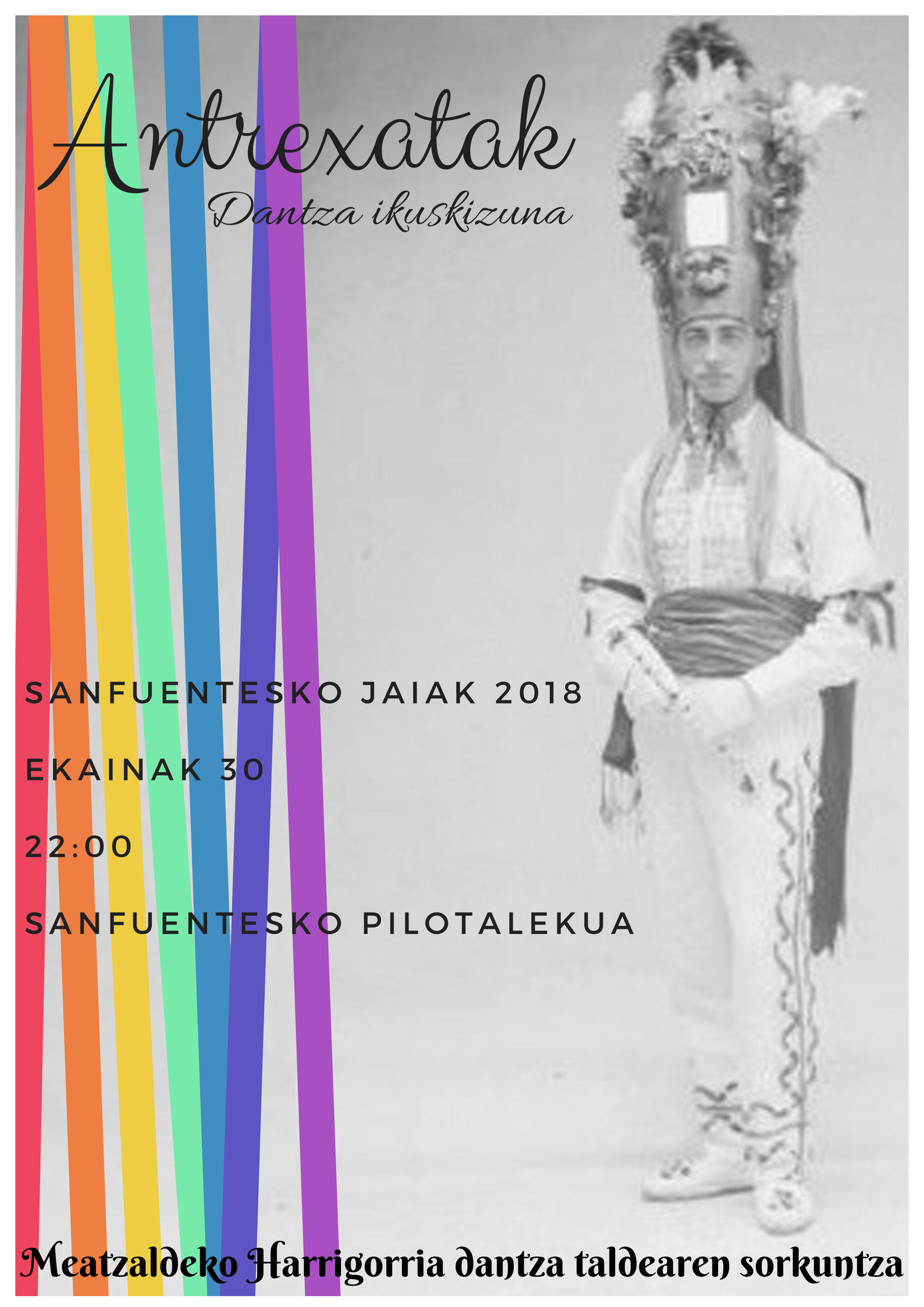 "Antrexatak" Dantza ikuskizun berria Sanfuentesko jaietan