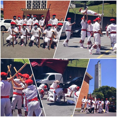 Enkarterriko dantzari dantza