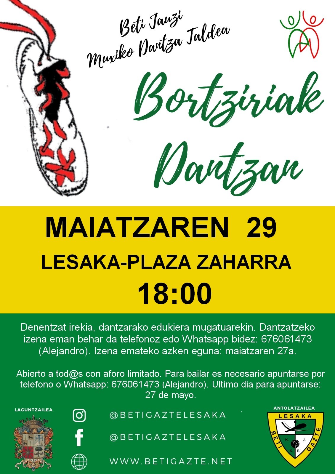 Lesakan muxikoak