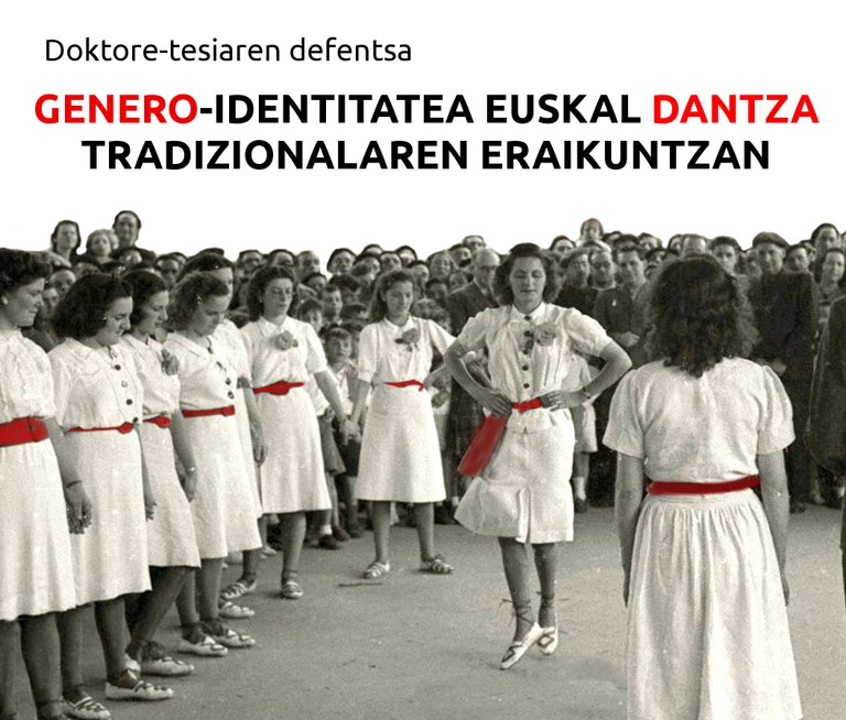 Dantza eta genero-identitatea aztertzen dituen doktore-tesiaren defentsa