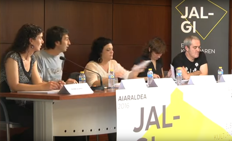 Dantzaren aienea Jalgi jardunaldietan Dantzaren aienea Jalgi jardunaldietan