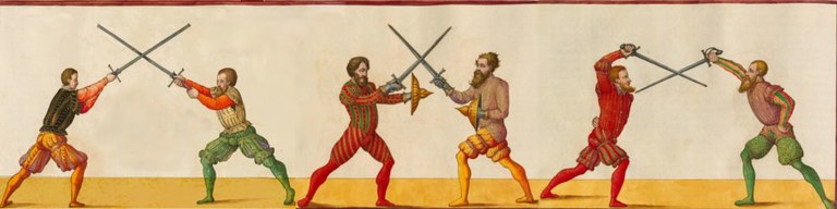 Historical fencing shop