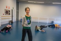 Becky Siegel: "beti izango dut dantza egiteko modu bat, ia edozein egoeratan" Becky Siegel: "beti izango dut dantza egiteko modu bat, ia edozein egoeratan"