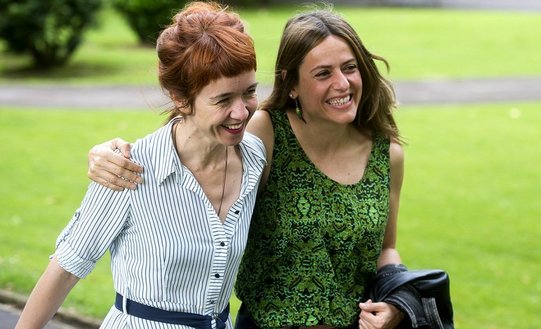 Itziar Ituño eta Miren Gaztañaga: aktoreak, musikariak eta... dantzariak! Itziar Ituño eta Miren Gaztañaga: aktoreak, musikariak eta... dantzariak!