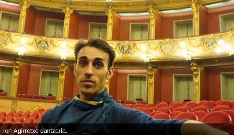 Ion Agirretxe: "Bi astetan prestatu behar izan nuen nire ametsa zen papera"