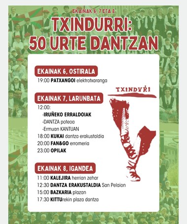 Txindurri. 50 urte dantzan