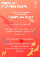 IX. Usurbilgo dantza eguna: Tranpaldo irekia IX. Usurbilgo dantza eguna: Tranpaldo irekia